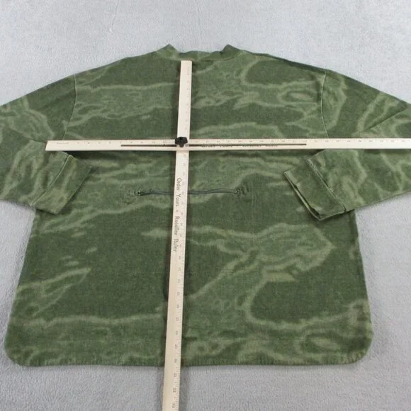 YEEZY Season 3 Camo Shirt Adult XL Green Long Sleeve Oversized Zipper Pocket NWT - Picture 8 of 11